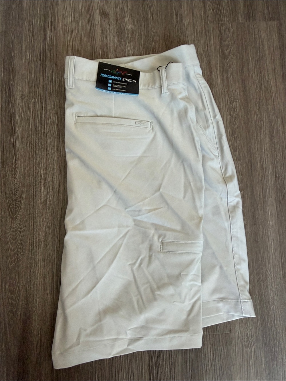 Greg Norman Collection Sky Greg Performance Stretch Shorts